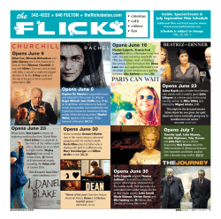 Flicks Calendar