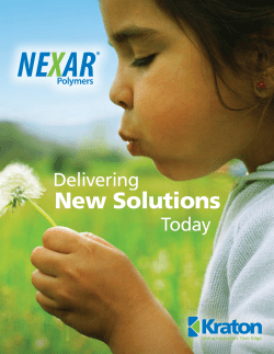 Nexar Brochure - Kraton Polymers