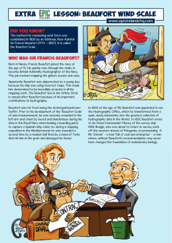 Beaufort Scale Lesson - Kilcullen Voyager Team Ireland Vendée