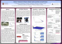 Horizon‐T Extensive Air Showers detector system