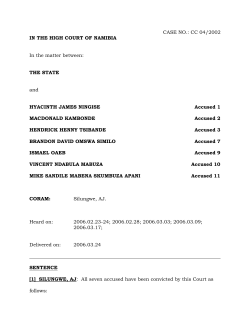 - Superior Courts of Namibia