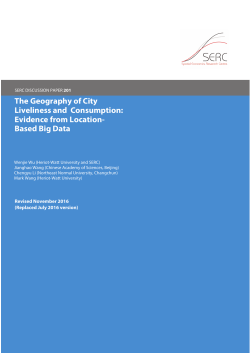 The Geography of City Liveliness and Land Use Configurations