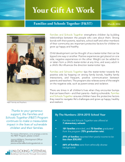 Families and Schools Together 2016