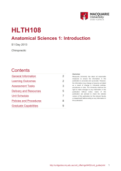 as PDF - Unit Guide