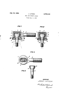 Ball and socket joints