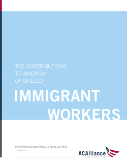 the contributions to america of skilled