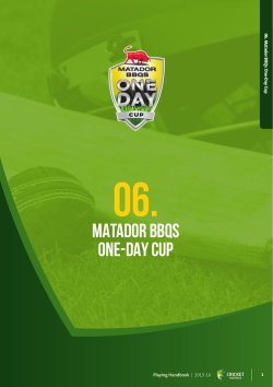 matador bbqs one-day cup