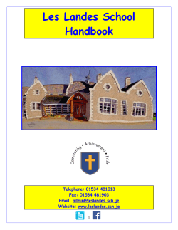Les Landes School Handbook