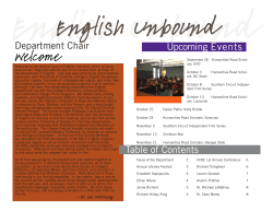 English Unbound - Clemson University