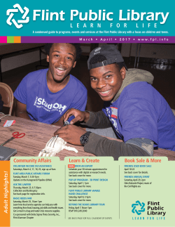 Program Guide - Flint Public Library