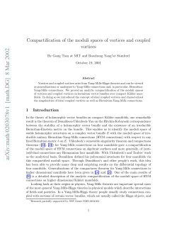 Compactification of the moduli spaces of vortices and coupled vortices