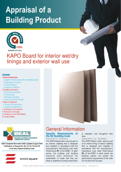 BEAL Appraisal C820