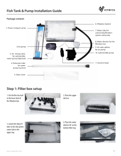 fish tank instruction copy