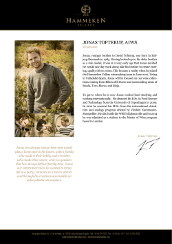 jonas tofterup, aiws