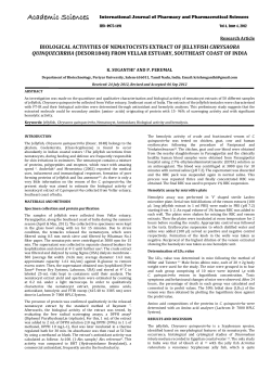 biological activities of nematocysts extract of jellyfish chrysaora