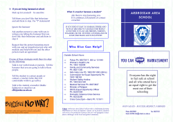 Harrassment policy.pub