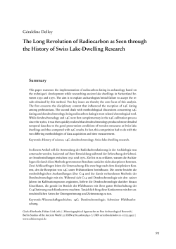 The Long Revolution of Radiocarbon as Seen through