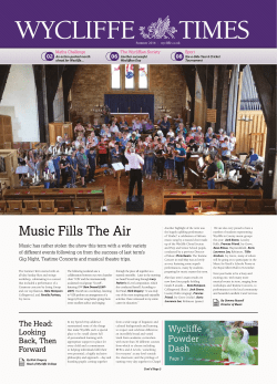 The Wycliffe Times