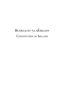 constitution of ireland