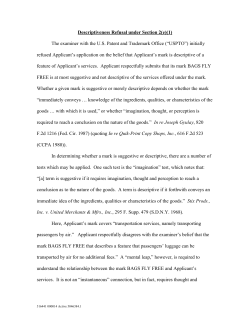 putting in significant evidence in favor of establishing