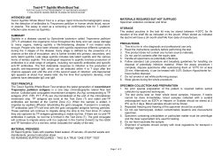 Test-it&trade; Syphilis Whole Blood Test