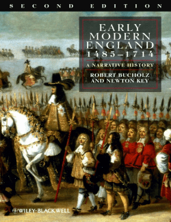England and its People, ca. 1485