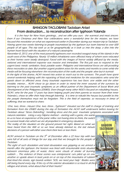 2014-09 tacloban_newsletter