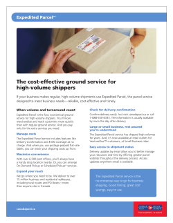 Expedited Parcel