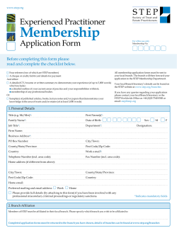 Membership - STEP Cyprus