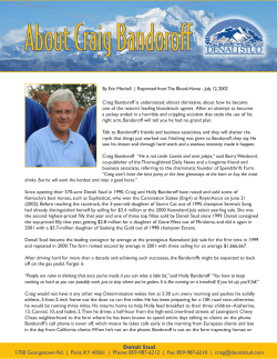 to read 2002 story on the early years.