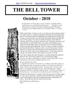 the bell tower - Grace Episcopal Church