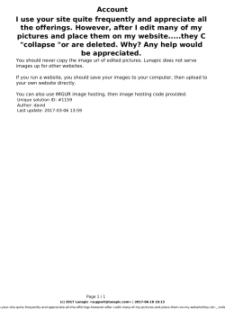 I use your site quite frequently and appreciate all the