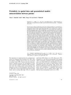 Periodicity in spatial data and geostatistical models