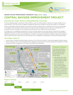 central bayside improvement project - San Francisco Public Utilities