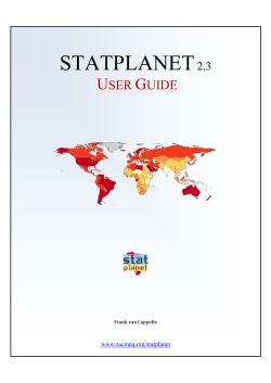 STATPLANET2.3 - Food Security CASE Maps