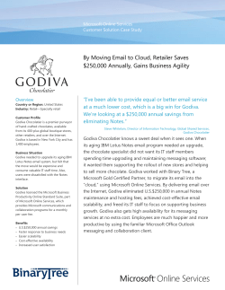 By Moving Email to Cloud, Retailer Saves $250,000 Annually, Gains