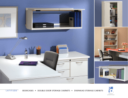latitude &trade; bookcases &bull; double door storage