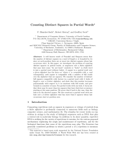 Counting Distinct Squares in Partial Words