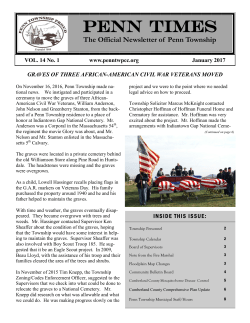 penn times - Penn Township, Cumberland County Pennsylvania
