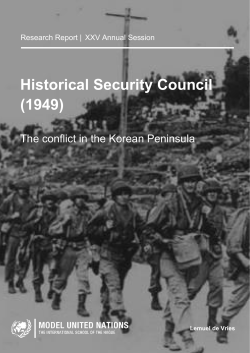 The conflict in the Korean Peninsula