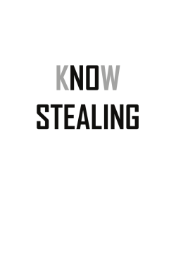 Know Stealing - YAV Publications