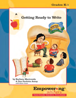 Preview Getting Ready to Write K-1 Resource