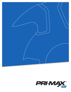 PRI-MAX&reg; Product Brochure File