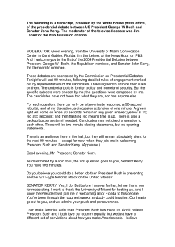 The following is a transcript, provided by the White House press