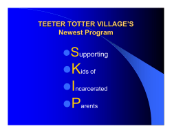 SKIP Program - Teeter Totter Village Home