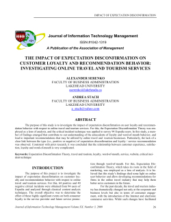 The Impact of Expectation Disconfirmation on Customer Loyalty