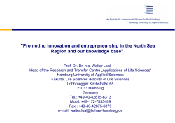 "Promoting innovation and entrepreneurship in the North Sea