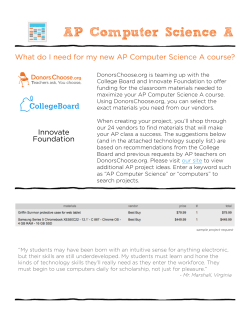AP Computer Science A