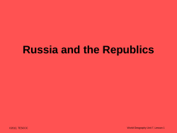 Russia and the Republics