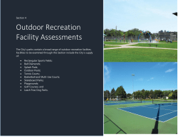 Outdoor Recreation Facility Assessments